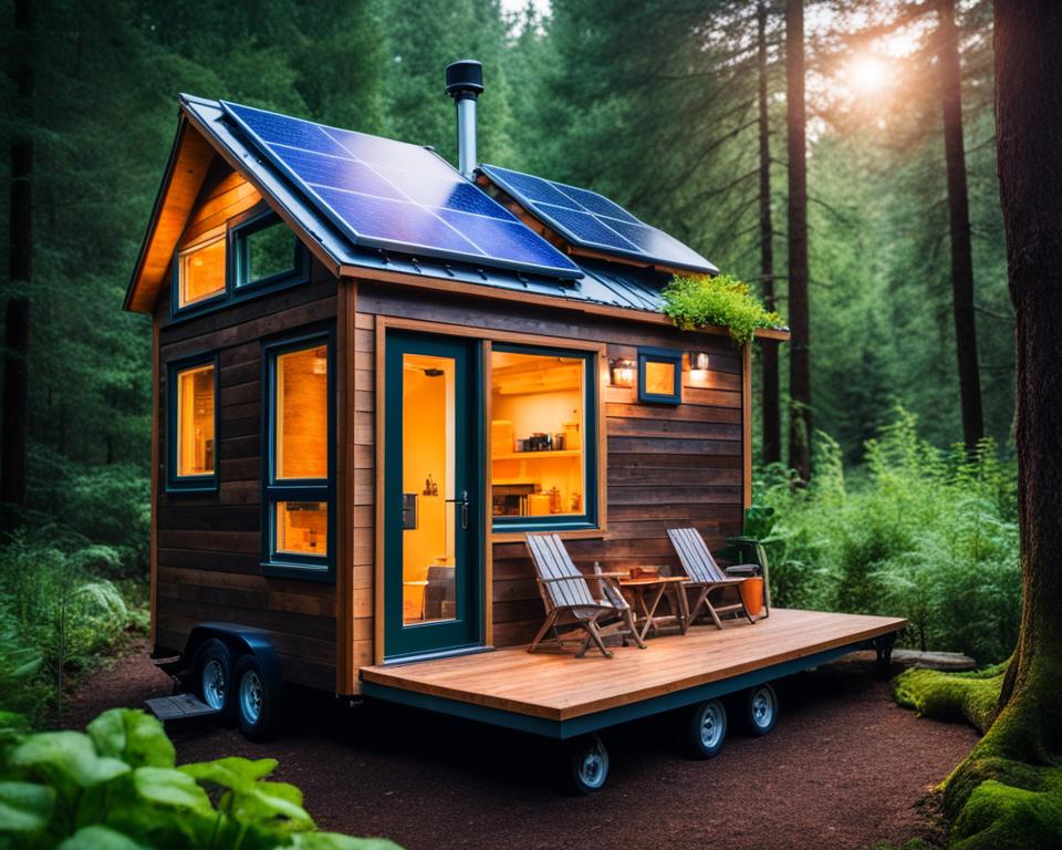 Eco-Friendly Tiny House on Wheels