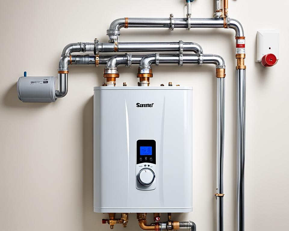 Small Dwelling Water Heater Installation