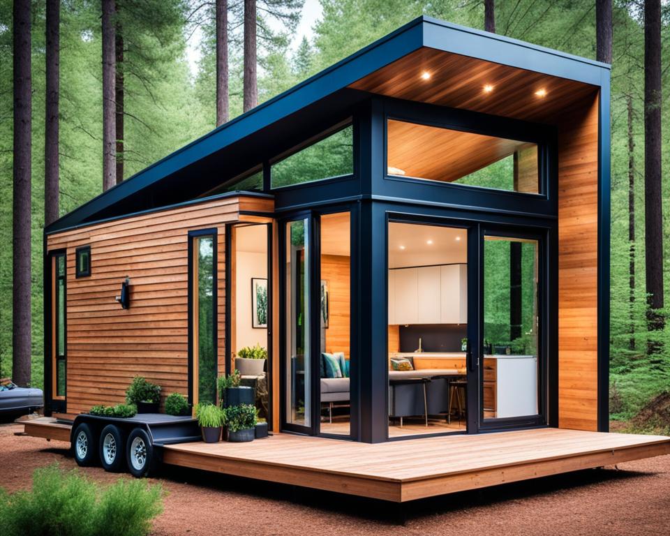 Stylish Prefab Tiny House