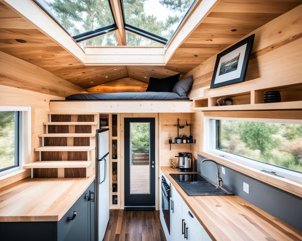 Tiny house on wheels design