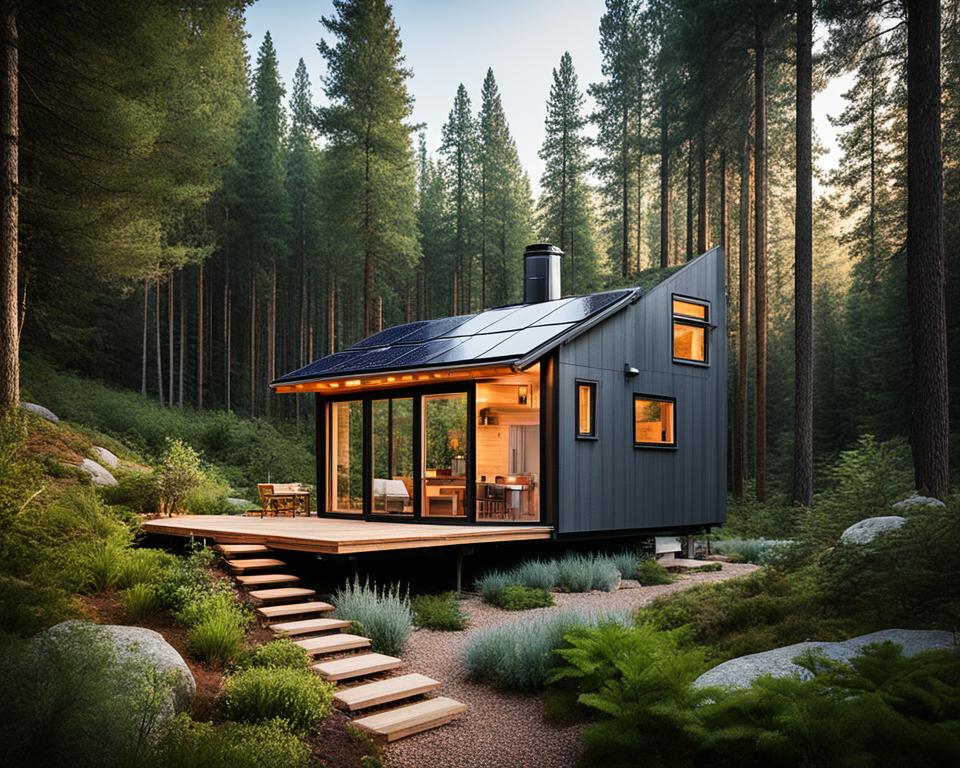 off grid living which comes first the tiny house or the.land