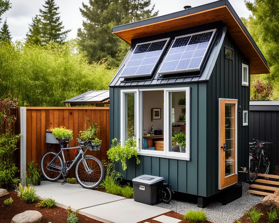 sustainable living in a small space