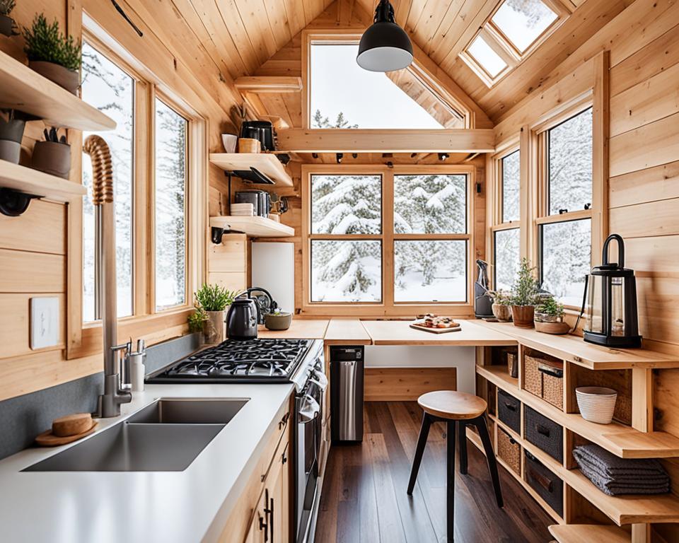 tiny house cabin interior design