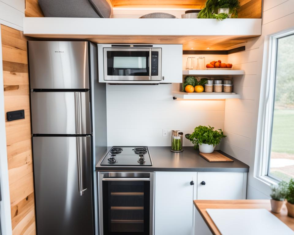 tiny house refrigerator