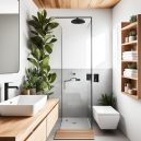 Efficient Tiny House with Bathroom Designs