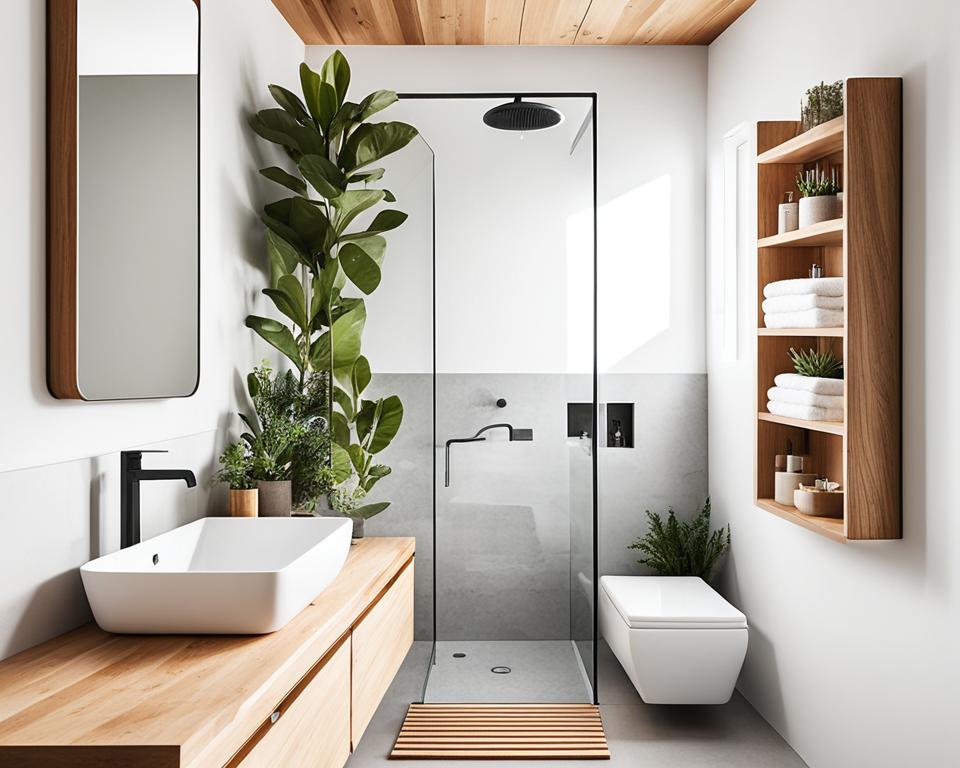 tiny house with bathroom