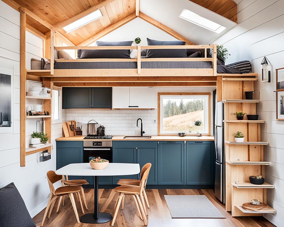 tiny house with loft