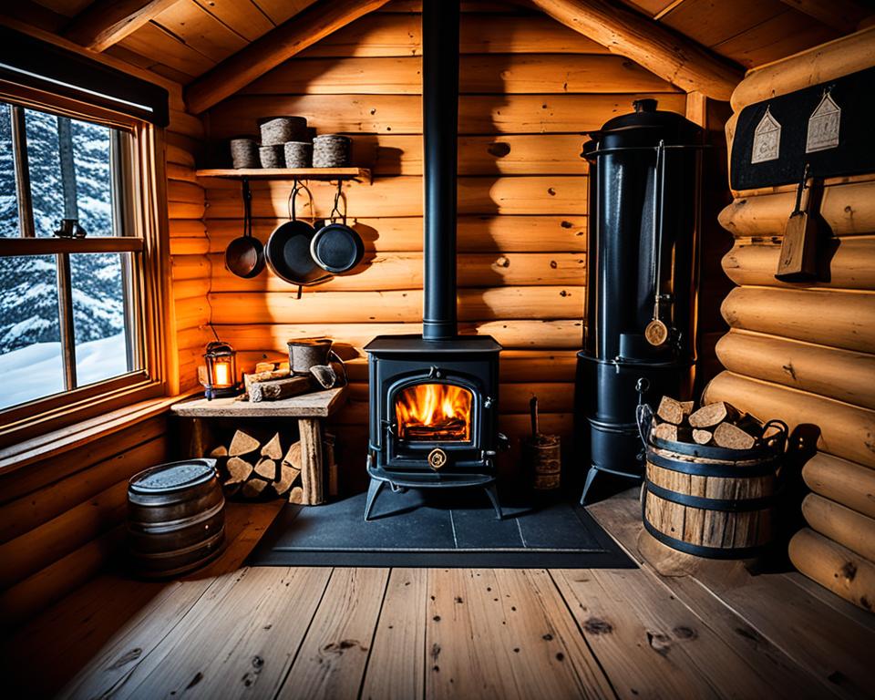 tiny house wood stove