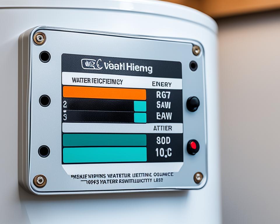 evaluating energy efficiency ratings for tiny house water heaters