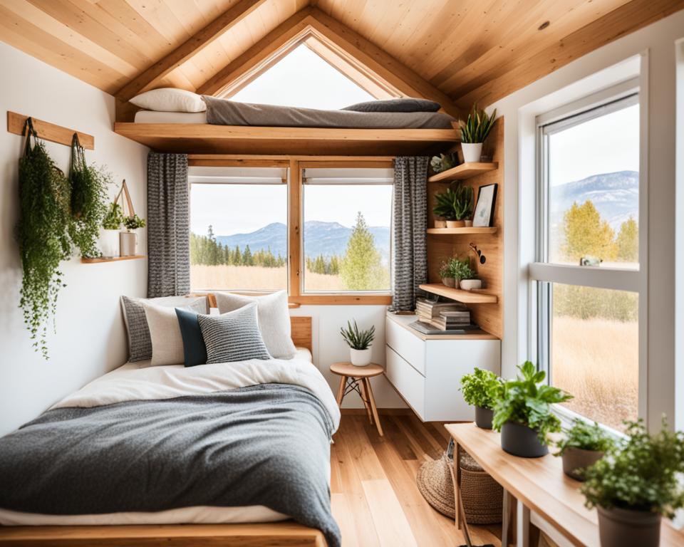 minimalist lifestyle in a tiny house