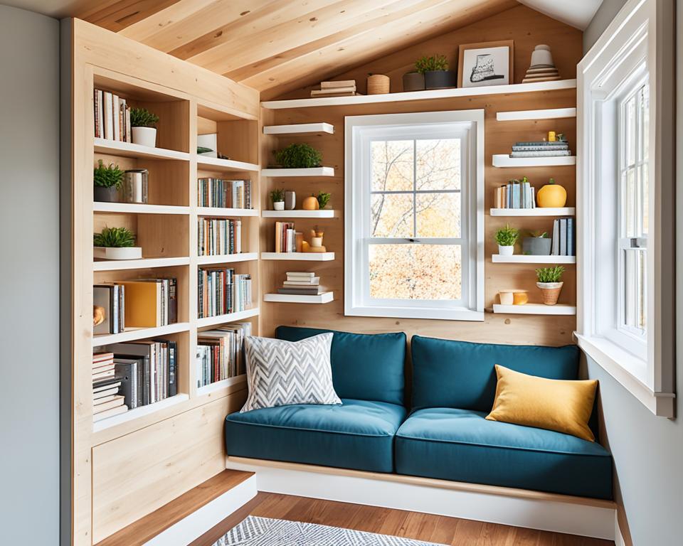 Built-In Shelves for tiny houses