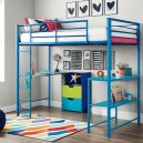 DHP Junior Twin Metal Loft Bed