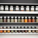 Simple Houseware Magnetic Spice Rack