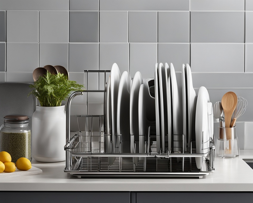 Stainless steel dish rack