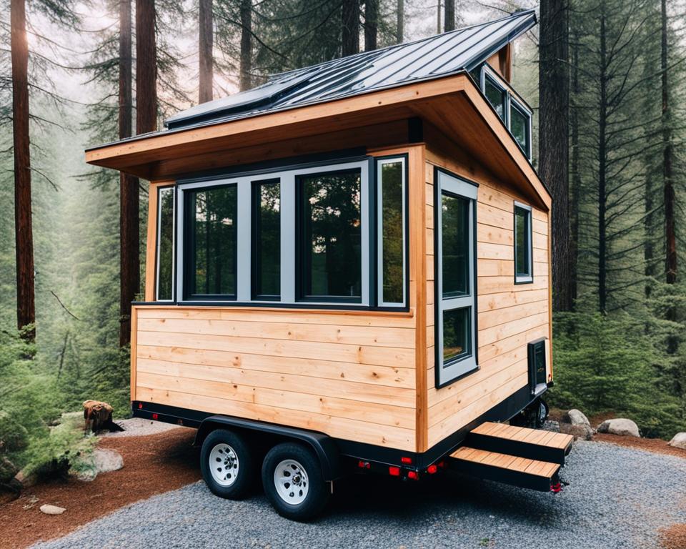 Tiny house on wheels