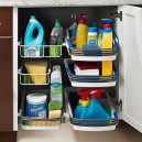 Maximize Space with Under-Sink Organizers