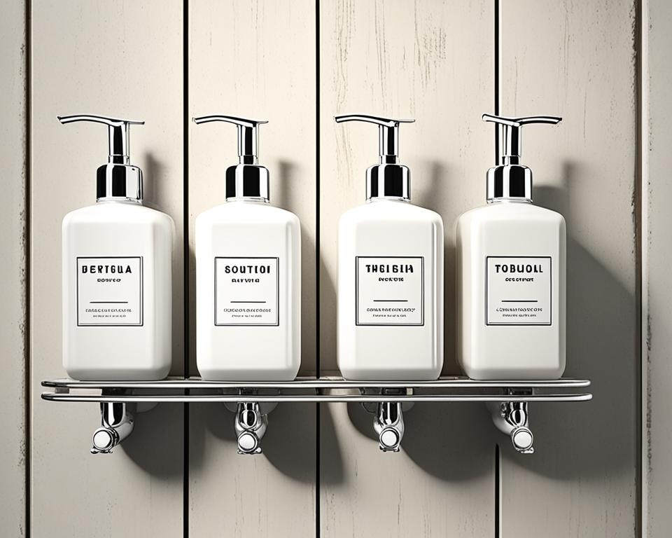 Wall-Mounted Toiletries Dispensers