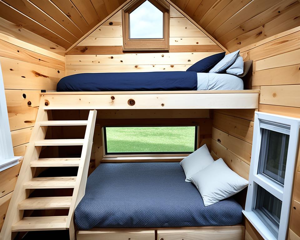 lofted beds for tiny houses