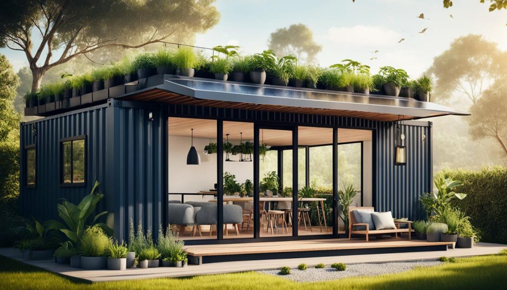 Affordable and Sustainable Container Homes