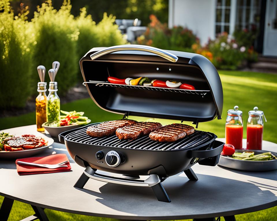 Compact Grill or Outdoor Cooking Station