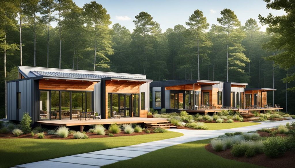 Custom prefab homes in North Carolina