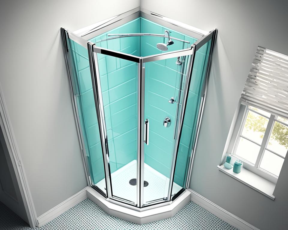 DreamLine Prism Neo-Angle shower