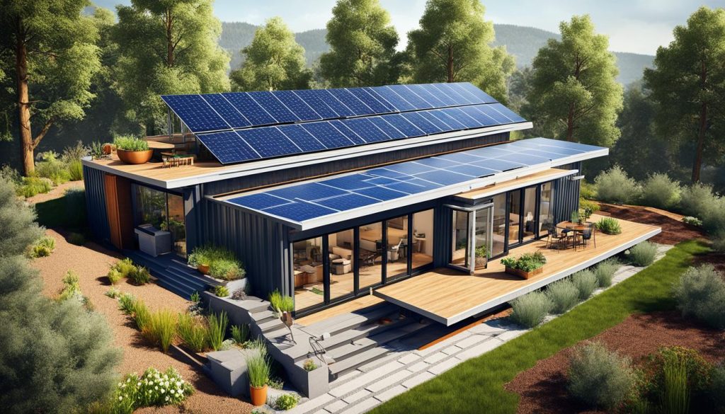 Sustainable container home