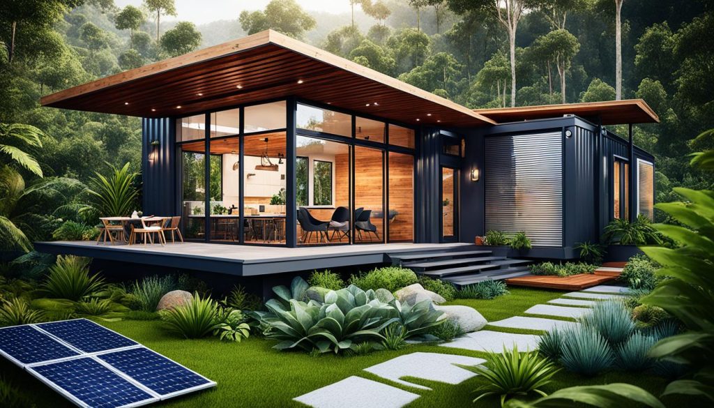 Sustainable container homes