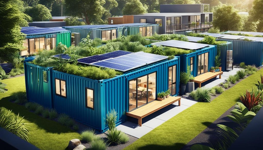 Sustainable living with storage containers