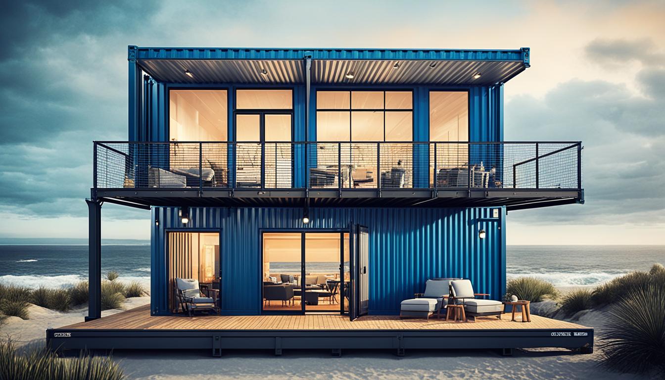 beach container house