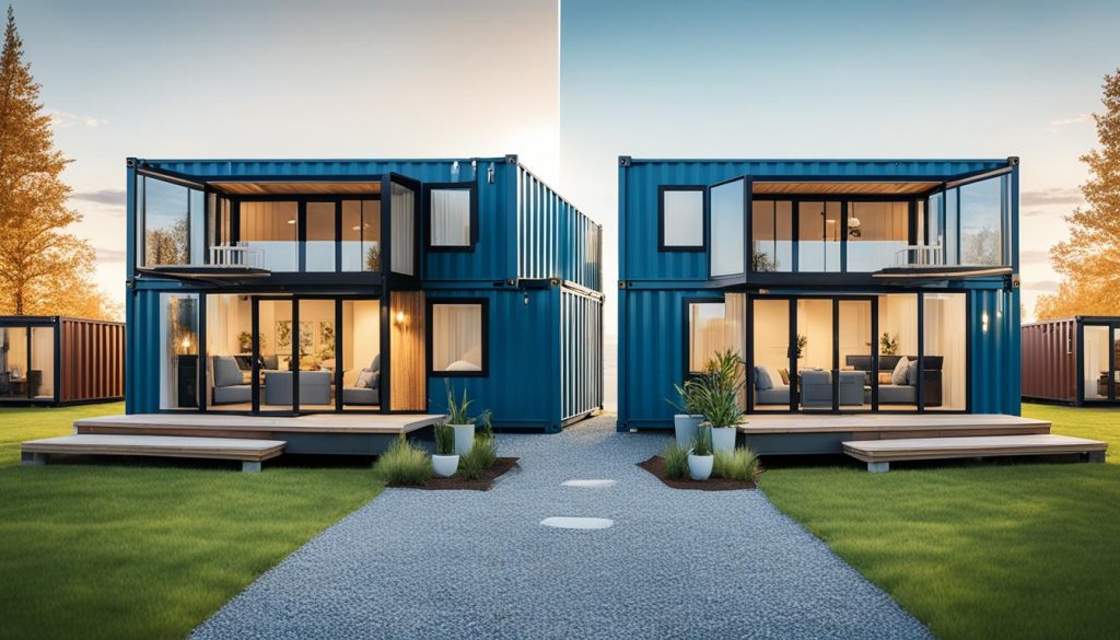 container home costs