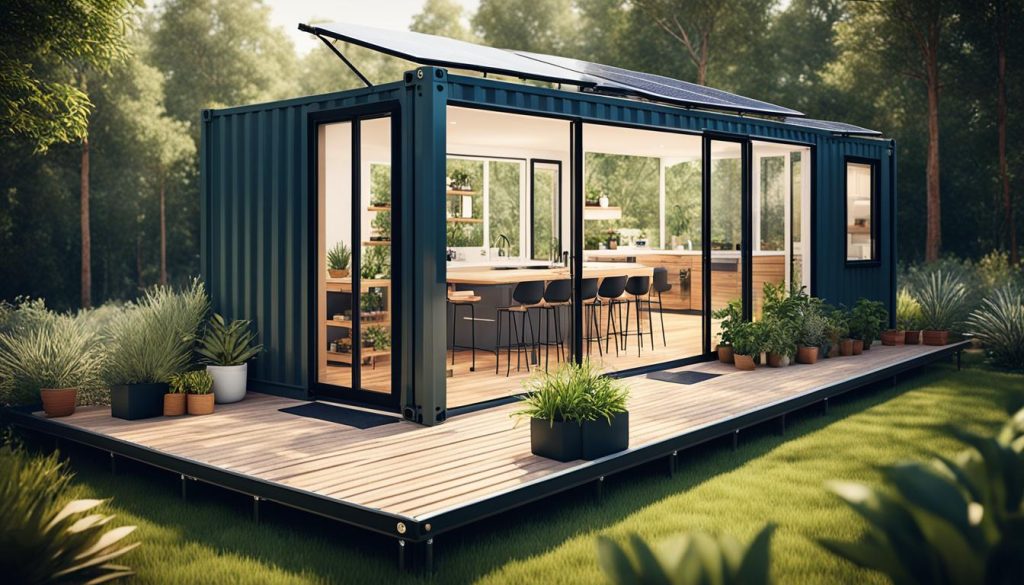 container home layout