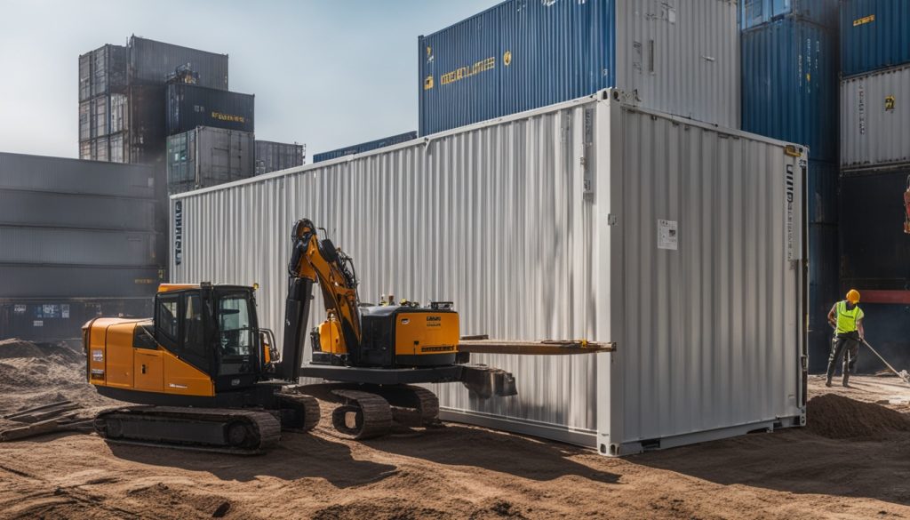 container home site preparation