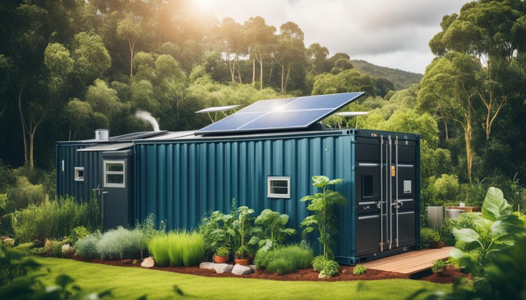 container home sustainability