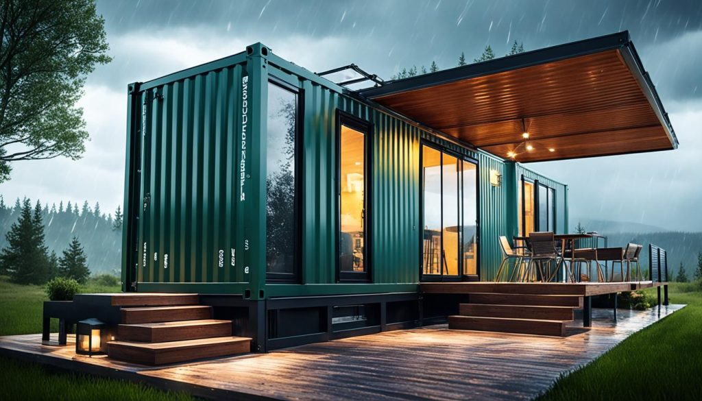 durable container homes