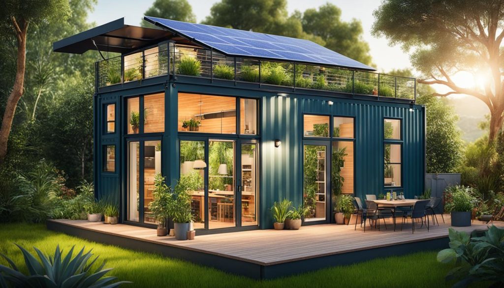 eco-friendly container home