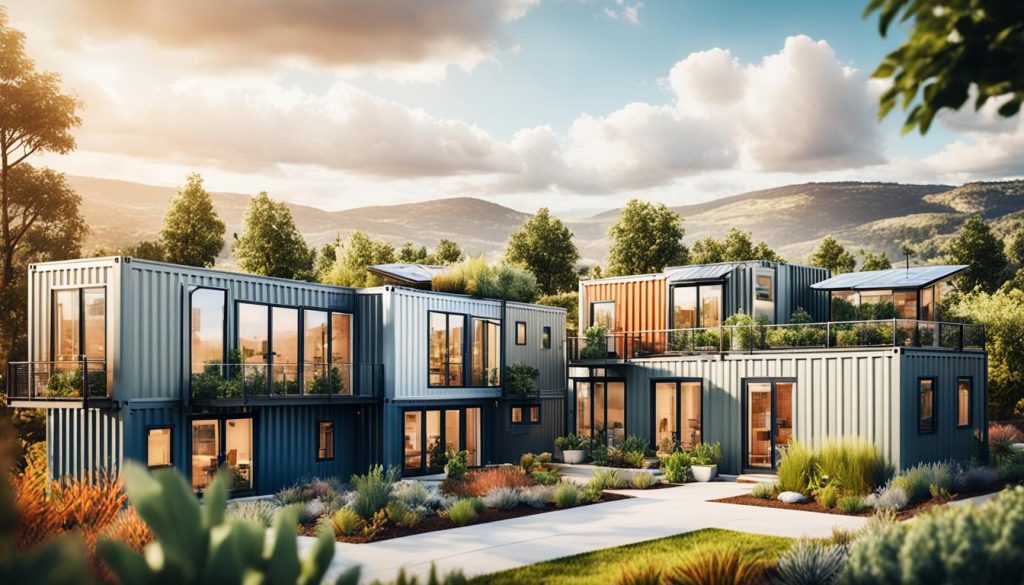 eco-friendly container homes