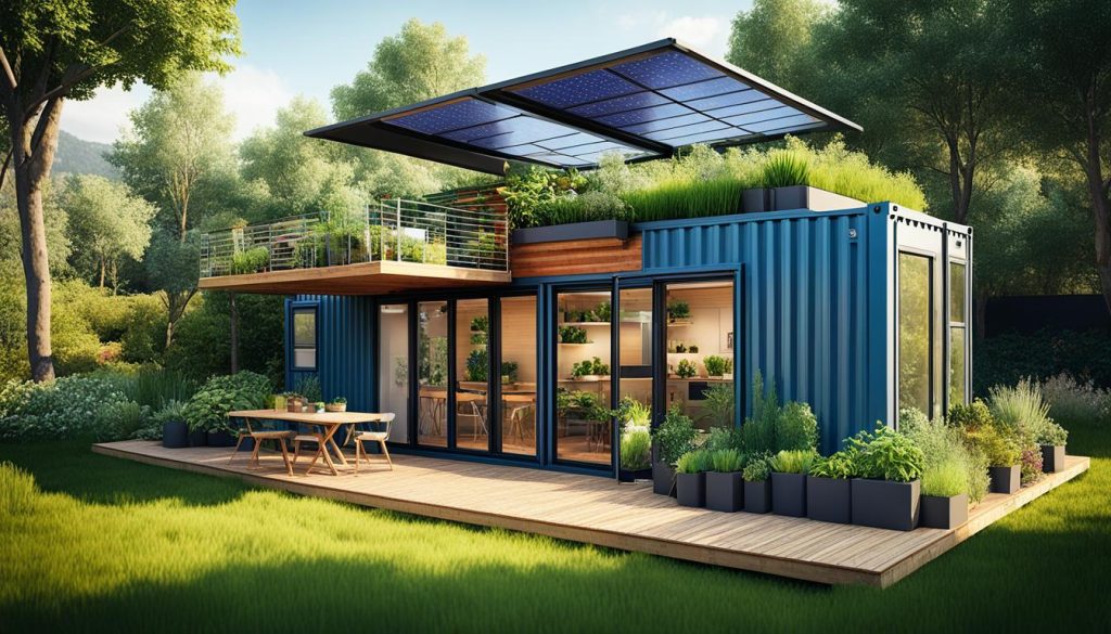 eco-friendly container homes