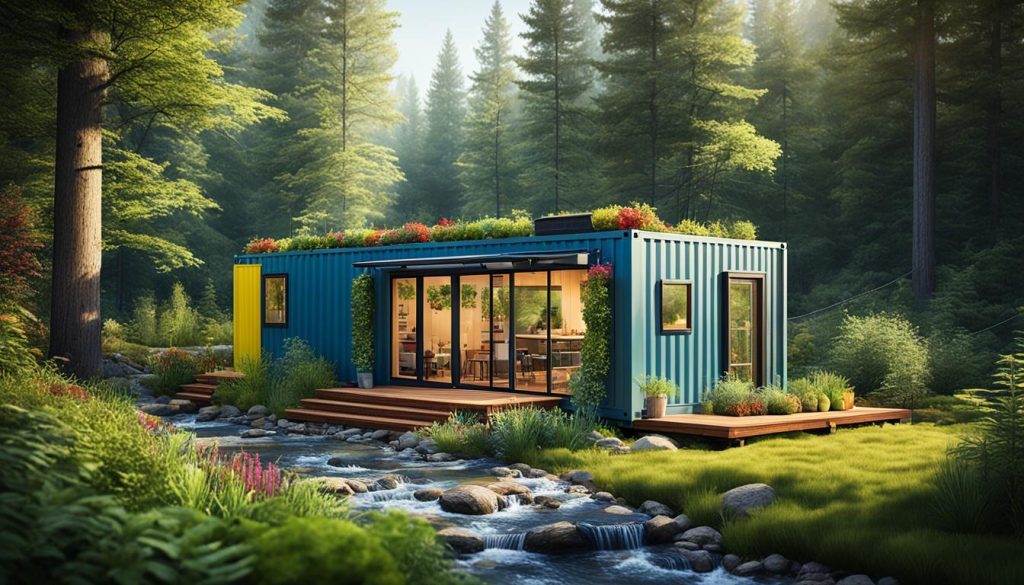 eco-friendly container house