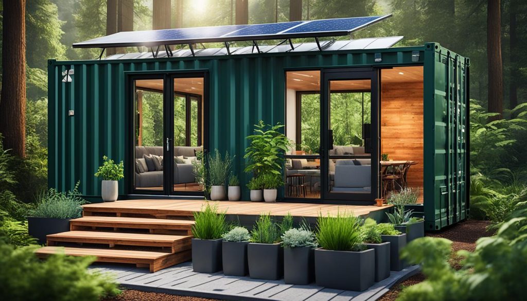 eco-friendly container residences