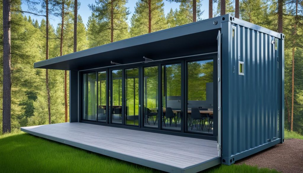 folding container house customization