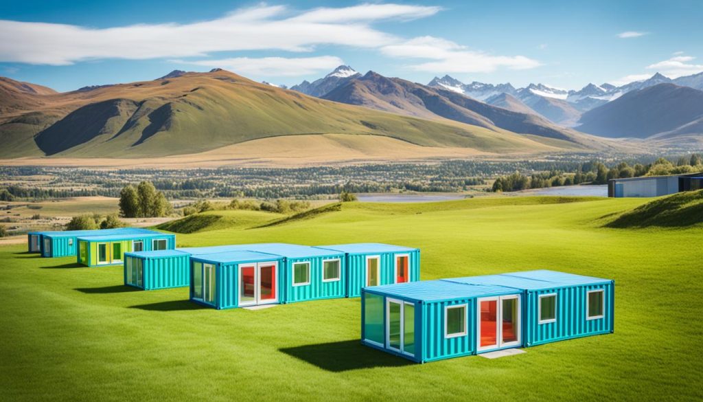 folding container houses