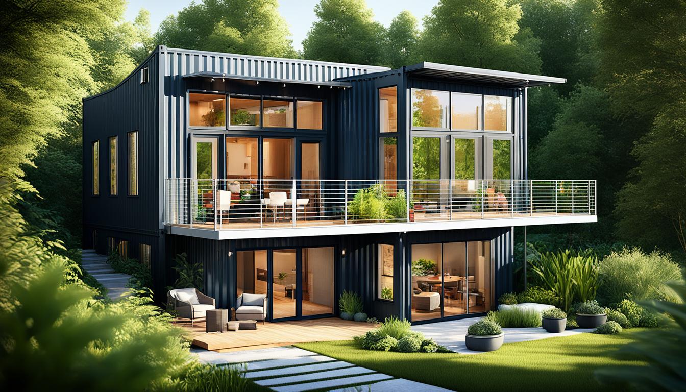 house from containers