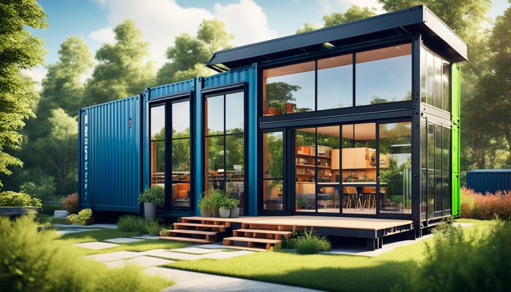 houses built from shipping containers