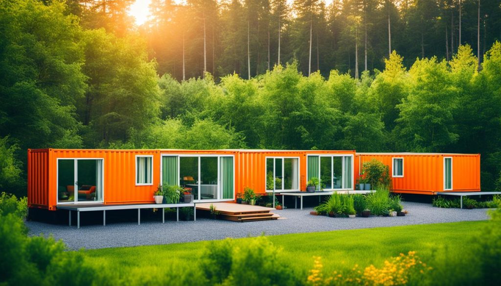 houses made out of containers