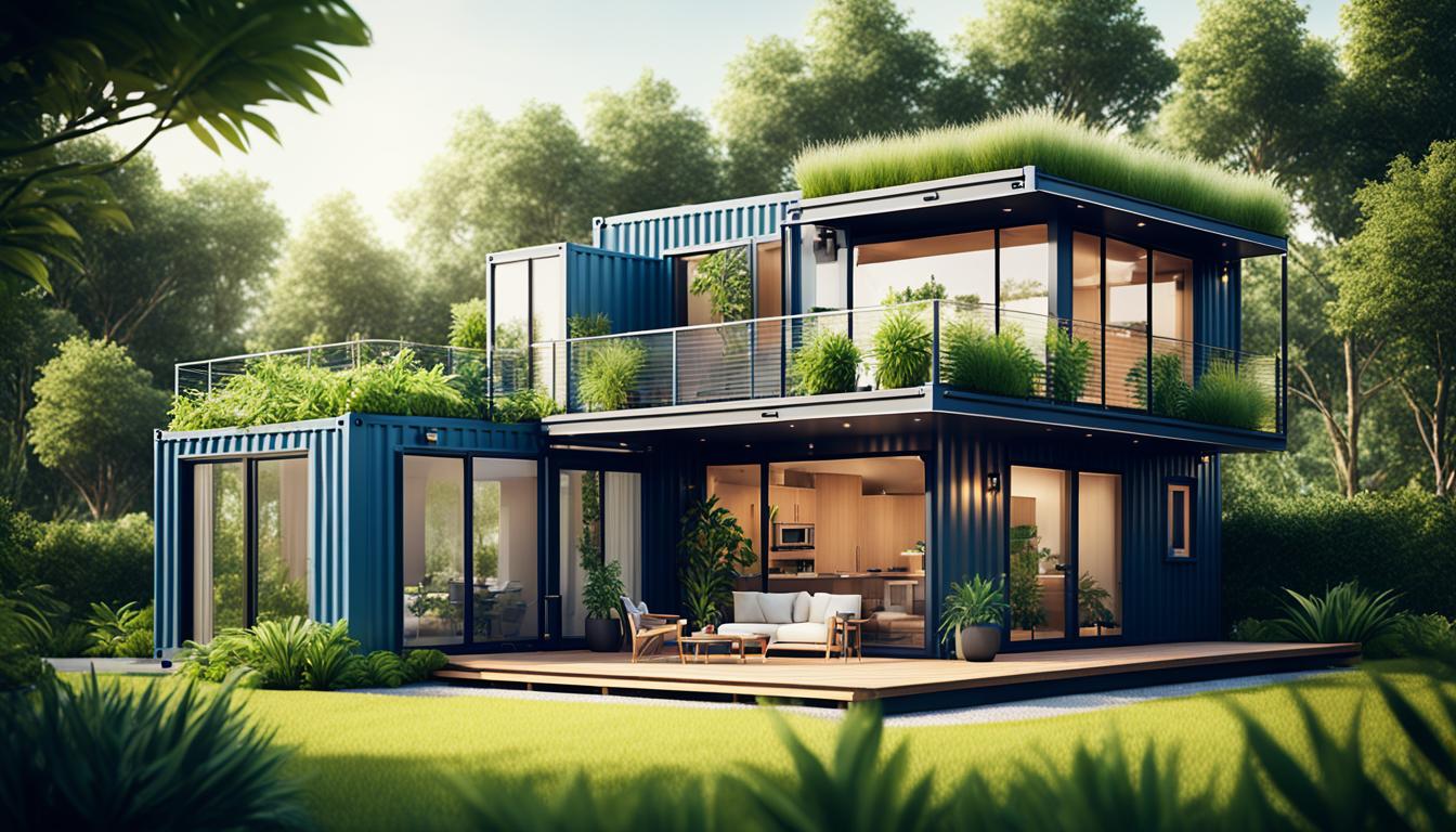 houses made out of containers