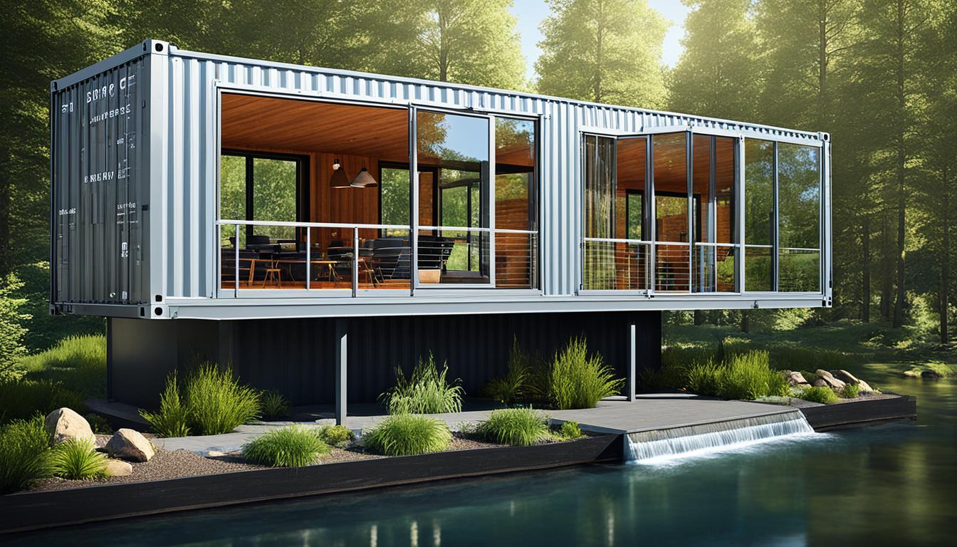 houses made out of shipping containers