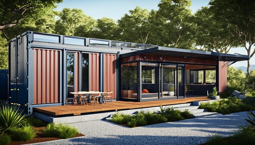 hybrid container house design