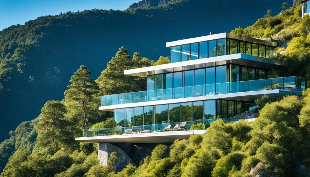 luxury prefab glass house brands