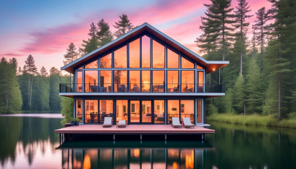 modular lake homes minnesota